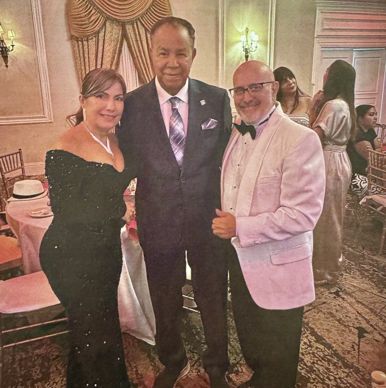 Invitados en la ceremonia de juramentación de la Cámara Dominico-Americana