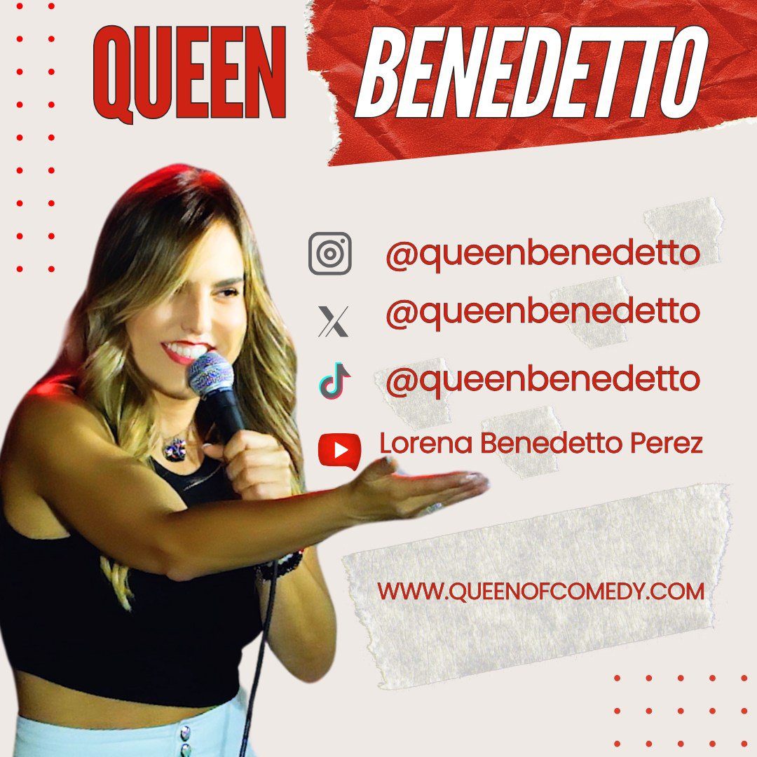 Queen Benedetto, redes sociales e información de contacto