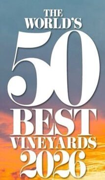 Logo de los premios The World's 50 Best Vineyards 2026 en Chile